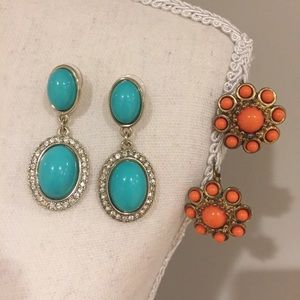 2 Pairs Banana Republic Earrings